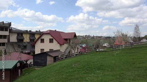 North of Zabljak town from the Main square. Montenegro.  photo