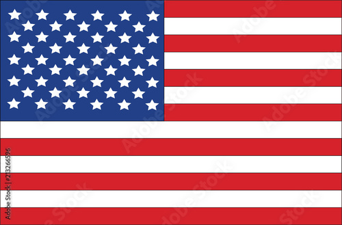 American flag of the United States 