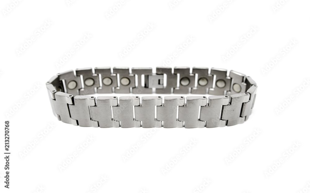 Stainless Steel Silver Gray Magnetic Bracelet Stainless Steel Silver Gray Magnetic Bracelet