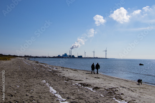 Spring on the beach