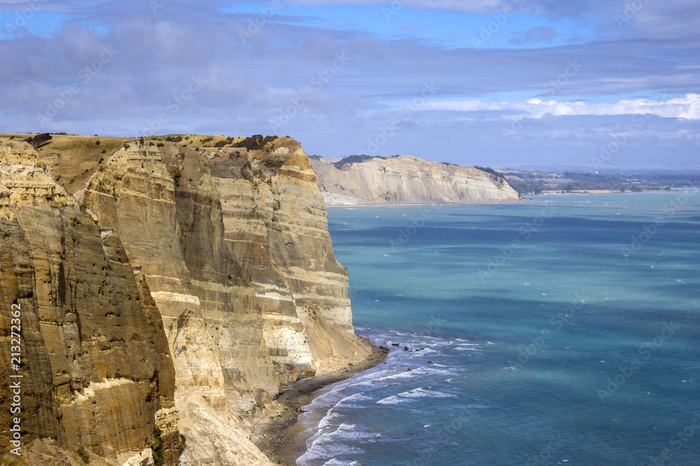 Cape Kidnappers is a headland at the southeastern extremity of Hawkes Bay, NZ