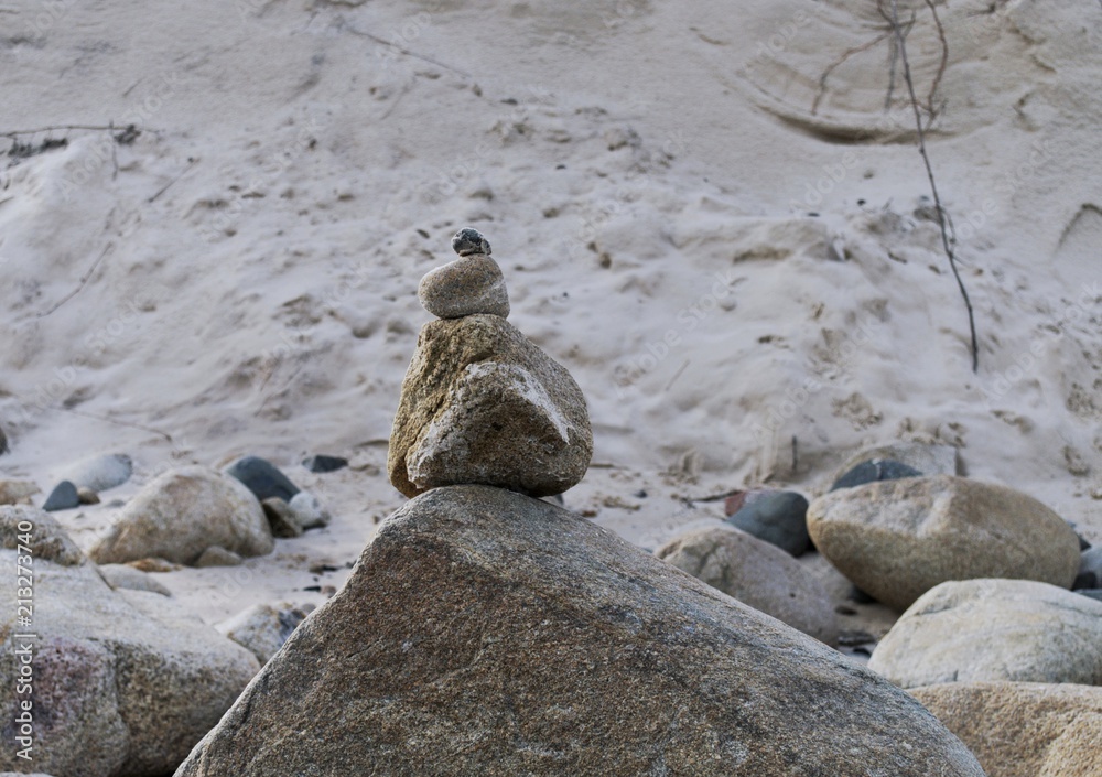 Fototapeta premium Rocks and Sand