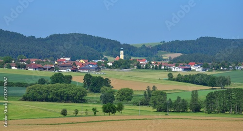 Bavarian village Schorndorf in the upper palatinate, county of Cham photo