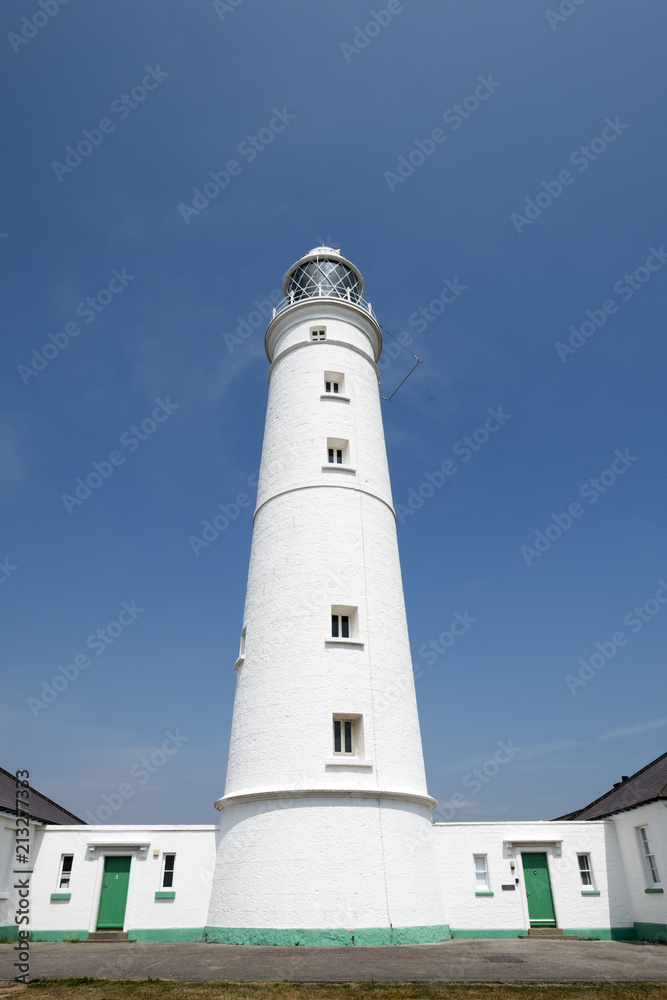 A lighthouse on a beautiful coastline (nash point )
