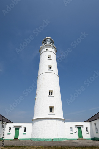 A lighthouse on a beautiful coastline (nash point )   © andreac77