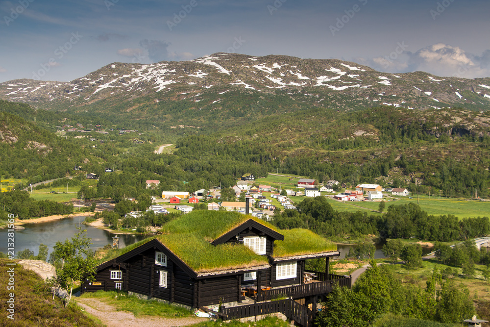 Green house in Norway