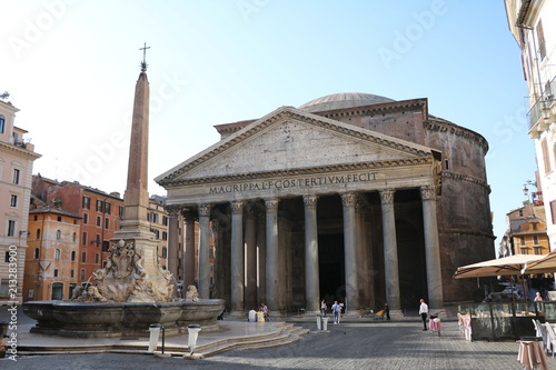 La Rotonda or Pantheon in Rome, Italy