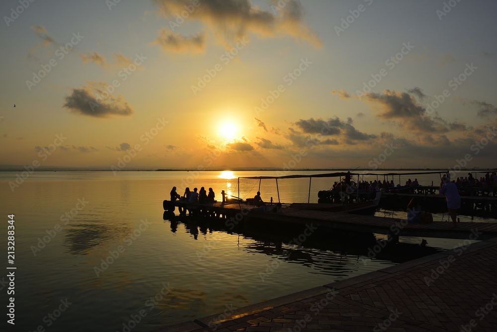 Obraz premium Atardecer