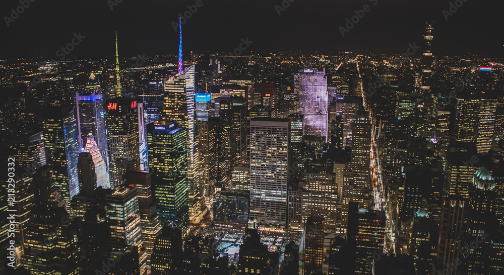 Fototapeta premium NY Nights