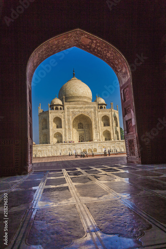 Taj Mahal in India photo