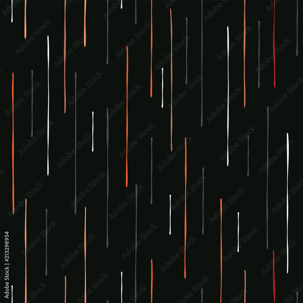 Abstract Vertical Stripes Seamless Vector Pattern Background, Red Black  Orange Hand Drawn Lines Illustration for Fashion Prints, & Pretty  Stationery, Wallpaper, Geometric Backdrops & Trendy Home Decor Stock Vector  | Adobe Stock