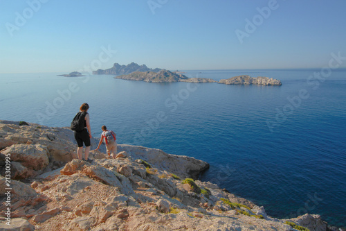 Parc national des Calanques, Archipel de Riou, Marseille, Sud de la France