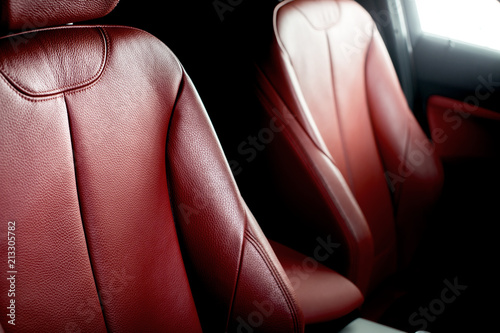 Leather seat 