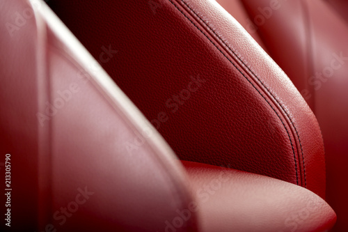Leather seat 