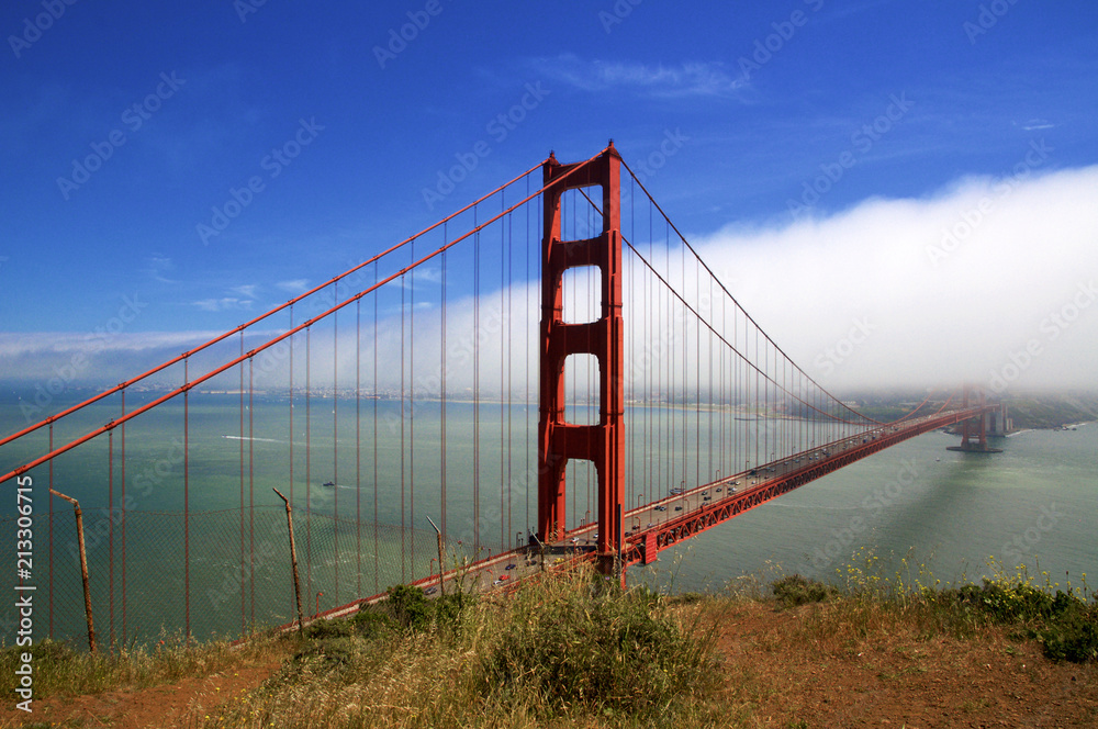Fototapeta premium SAN FRANCISCO GOLDEN GATE BRIDGE