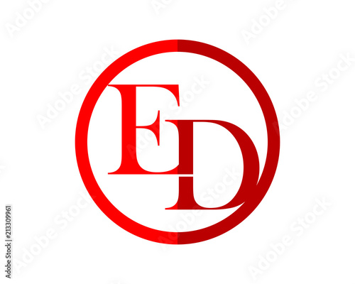 red circle typography alphabet typeset typeface logotype font image vector icon
