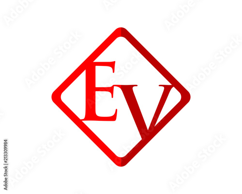 red rhombus typography alphabet typeset typeface logotype font image vector icon