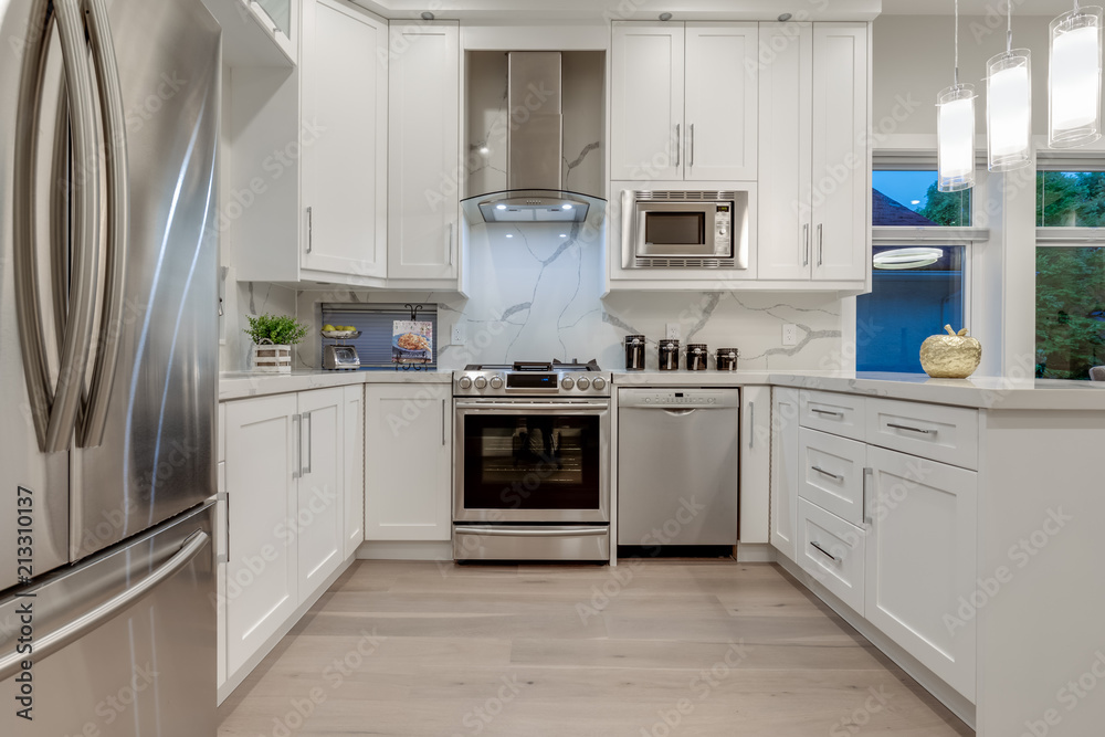 Fototapeta premium Modern kitchen interior design