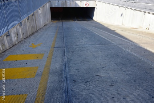 ramp access underground parking