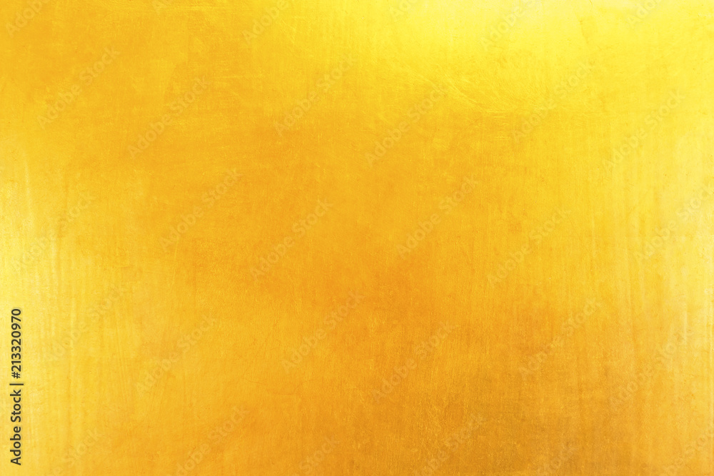 Gold wall texture and background