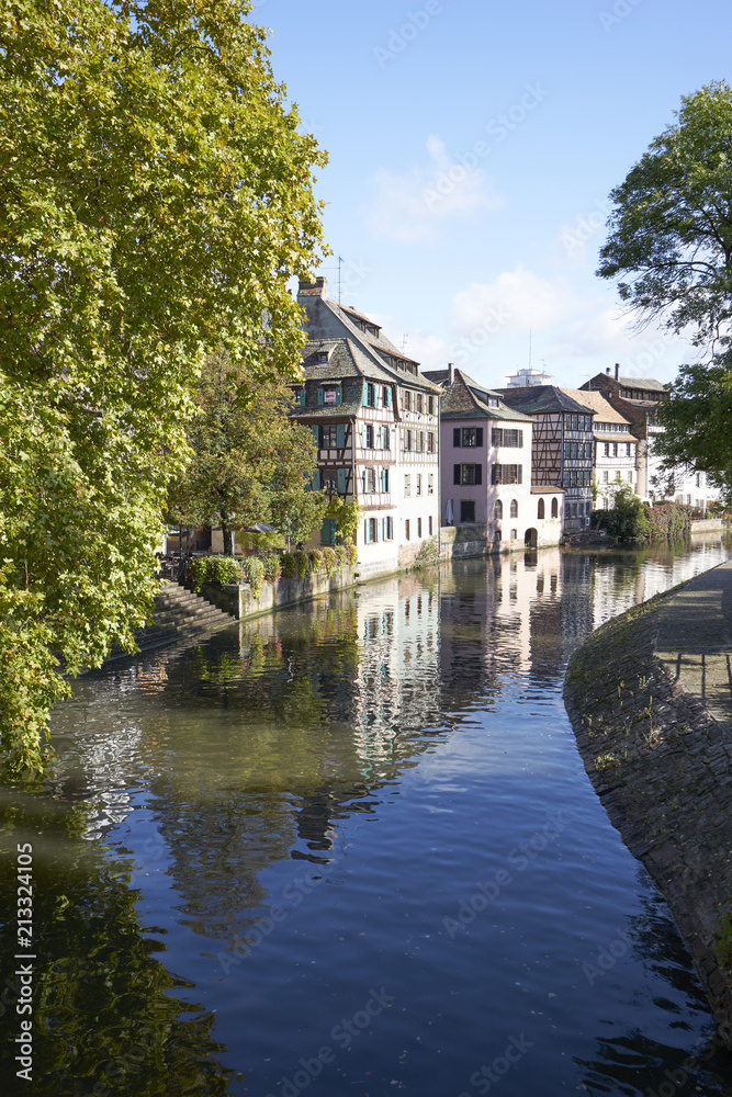 Famous Old Town of Strasbourg