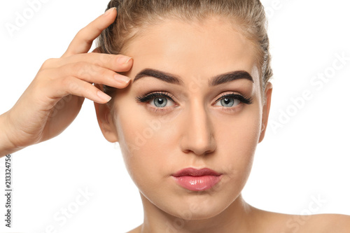 Young woman with beautiful ...