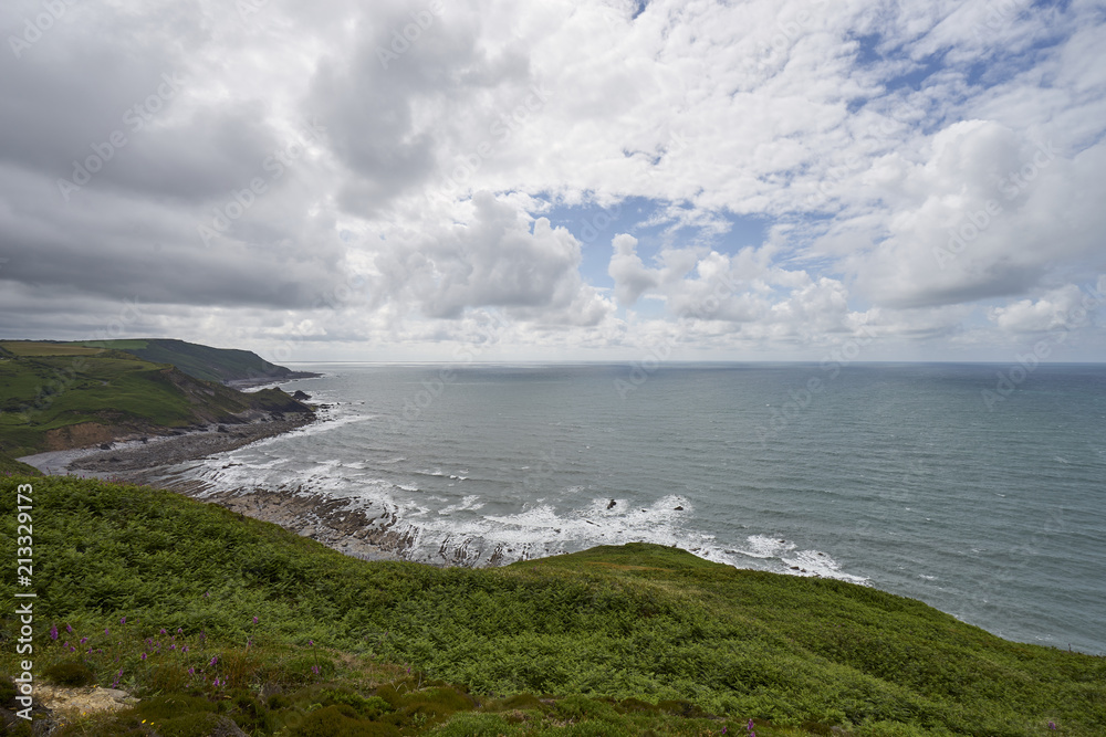 Beautiful viewpost in Cornwall, England