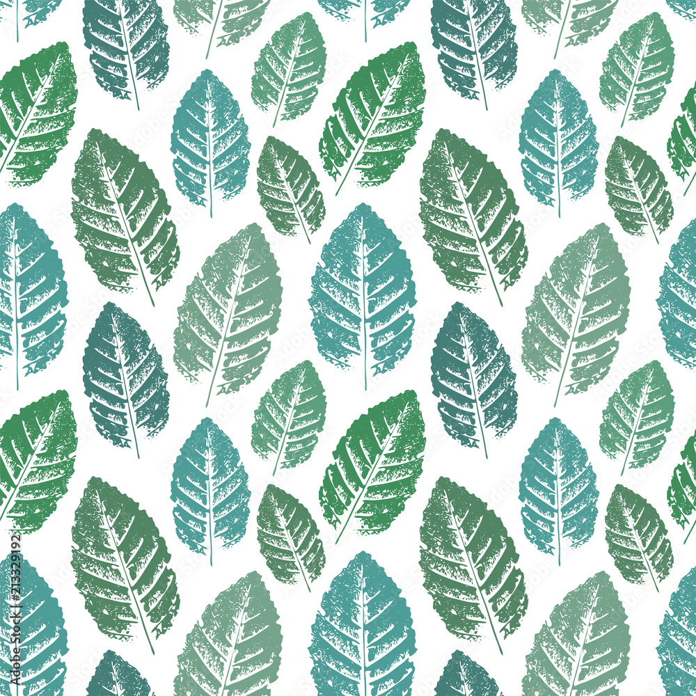 Beautiful Leaf Pattern. Seamless.