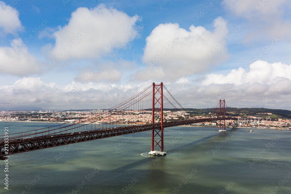 Naklejka premium cristo rei, lisbona