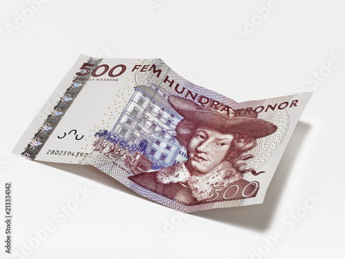 500 schwedische Kronen  photo