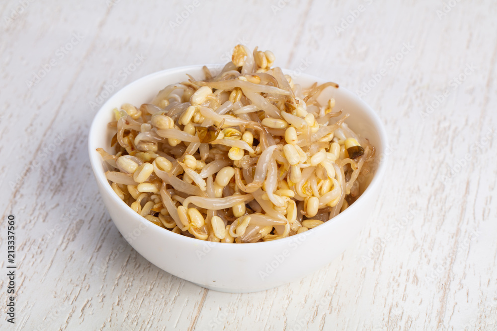 Appetizing mung beans