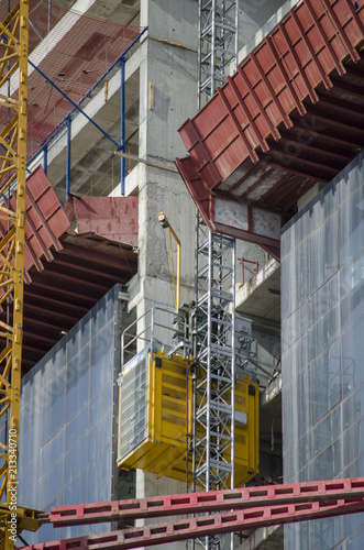 Elevator in Construction