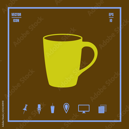 Cup vector icon
