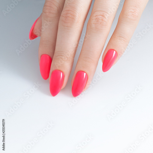 Paint your nails. Nail Polish, gel coating