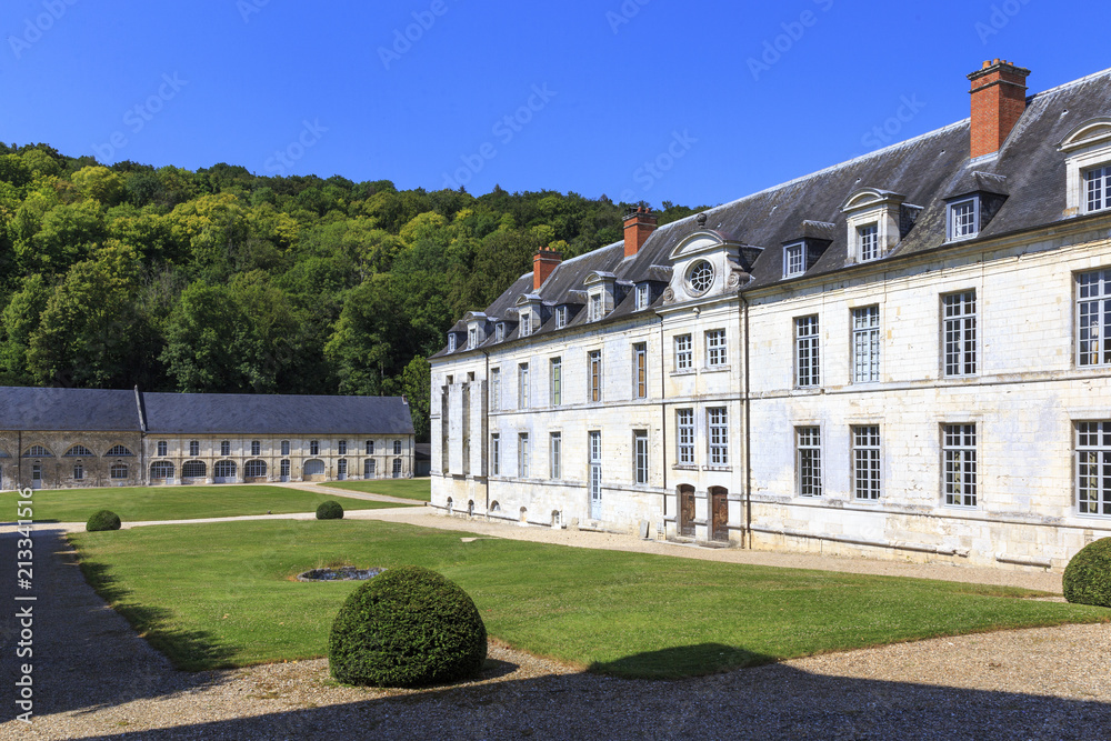 Fototapeta premium Saint Wandrille abbey in Normandy France