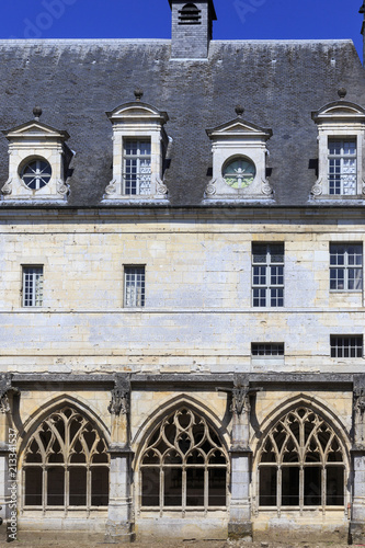  Saint Wandrille abbey in Normandy France photo