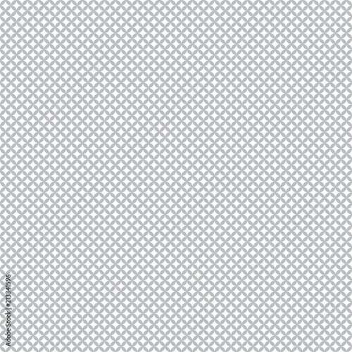 White and grey polka dot seamless pattern, geometric retro backg