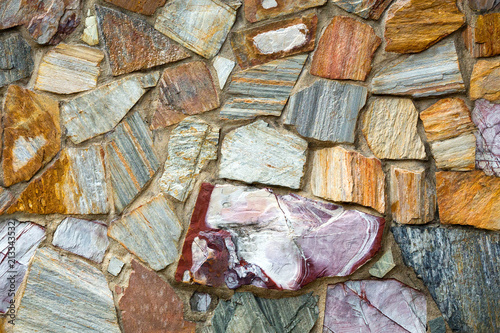 Colorful patterned stone surface for background.
