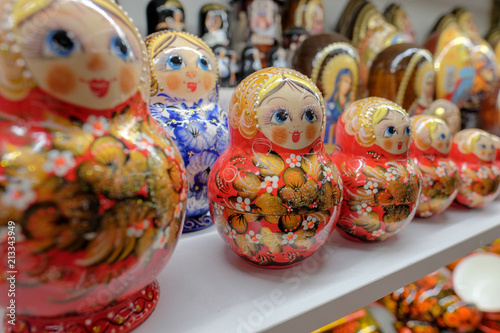 Russian souvenirs Matryoshka