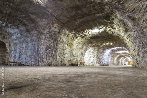 Inside a saline set up for visitors and aerosol cures