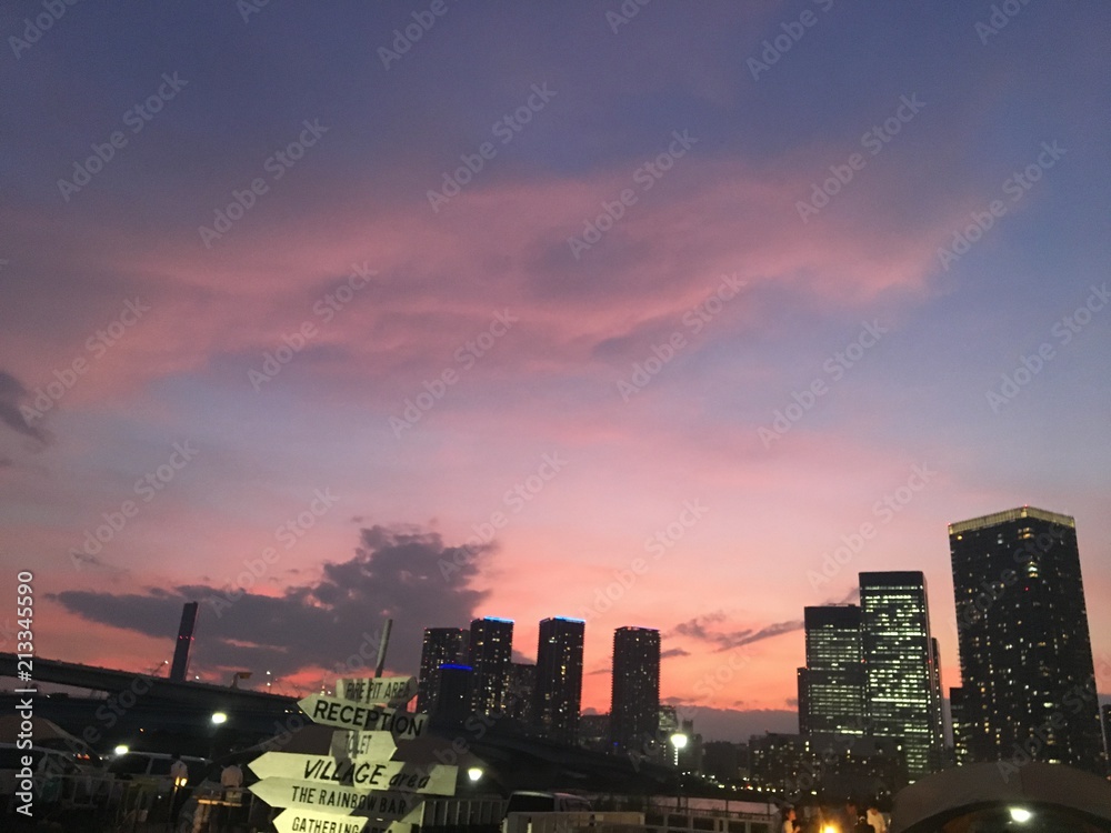 Fototapeta premium 夕暮れ