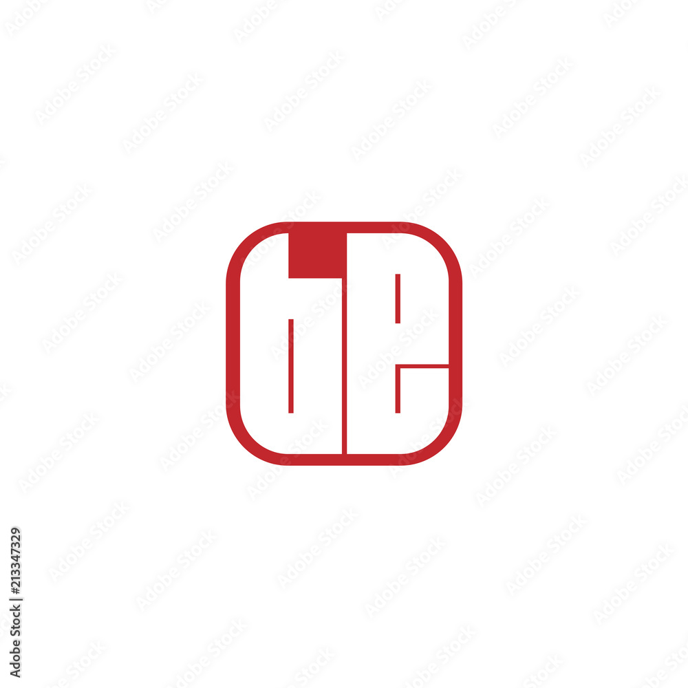 Initial Letter BE Logo Template Design Initial Letter BE Logo Template Design