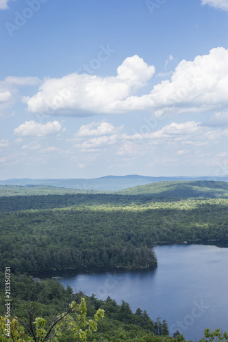 Summer View over Willard Pond and the Monadnock Region of New Hampshire © NorthEastPhotog