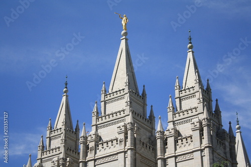 Salt Lake City Utah LDS Mormon Temple photo