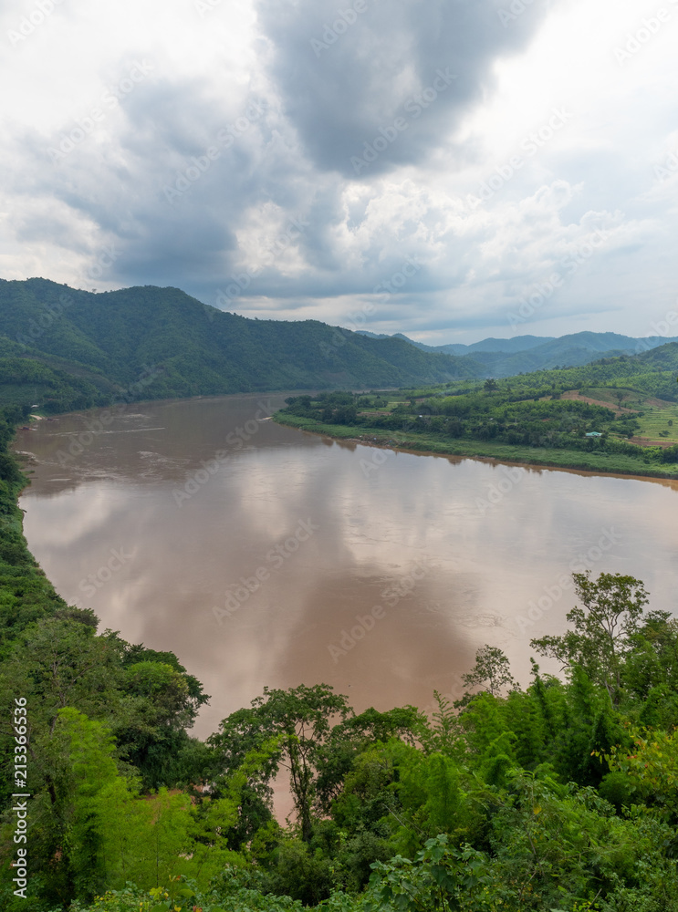 Maekhong river in Thailand