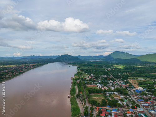 Maekhon river and Changkhan city