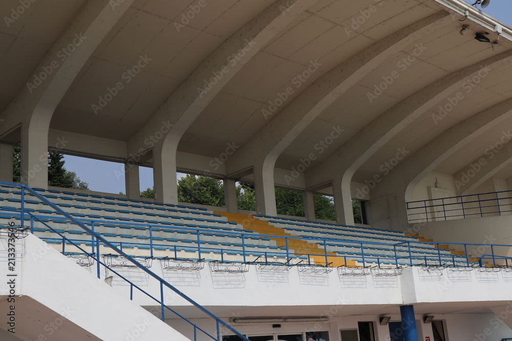 Obraz premium Stadio, tribuna centrale