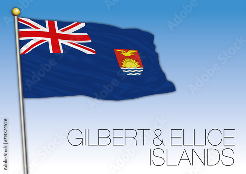 Gilbert and Ellice islands flag