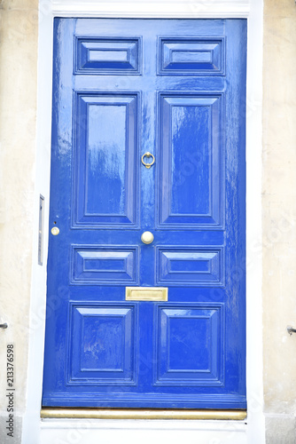 Porte bleue © JFBRUNEAU