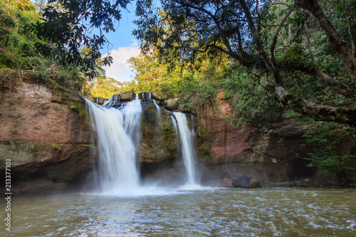 Haew suwat waterfall, khao yai national park, Thailand